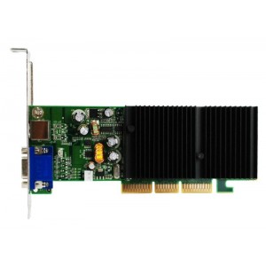 Placa video AGP GEFORCE FX5500, 256MB DDR, VGA, DVI, S-VIDEO